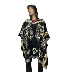 Poncho Native indien mixte...