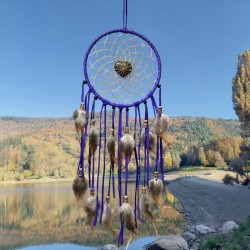 Dreamcatcher double toile. Fabriqué artisanalement par mes soins .