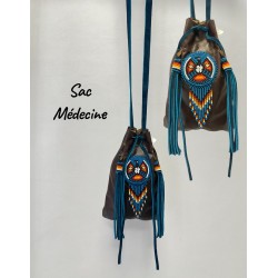 Sac médecine amerindien 2 .
