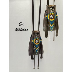 Sac médecine amérindien 3 .