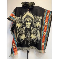 Poncho native mixte N°19