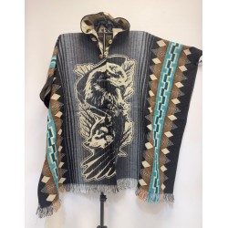 Poncho native modèle mixte N°9
