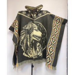 Poncho native modèle mixte...