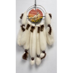 Attrape-rêves décoration fabriqué au Mexique