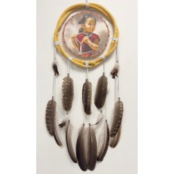 Attrape-rêves décoration fabriqué artisanalement by Native Spirit-Ccc