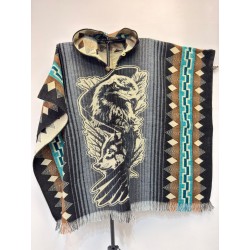 Poncho native aigle 