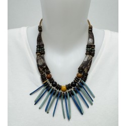 Collier en tagua de...