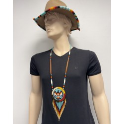 Collier&pendetif en perles...